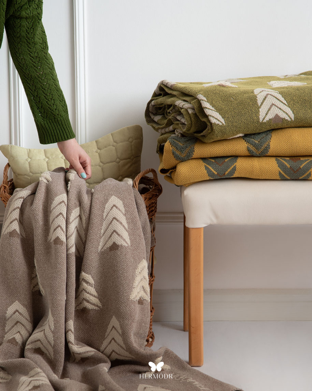 Плед Crimson Sofa Shawl Amber 200 × 250 см 130220334 Иран