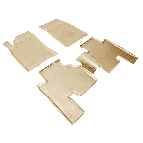 Ковры в салон Norplast/Unidec для Ssang Yong Actyon Sports в кузове QJ (2012-), Бежевый, арт.NPA11-C83-060-B