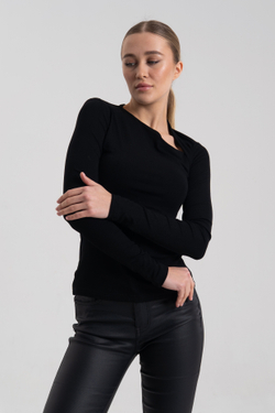 Лонгслив хлопок и вискоза