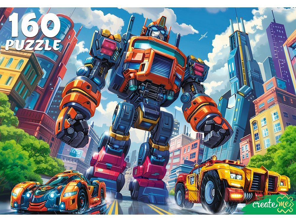 Пазлы 160 элементов 230*330мм "Мощный трансформер"