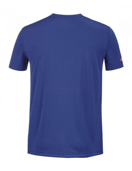 Мужская теннисная футболка Babolat Exercise Graphic Tee Men - estate blue