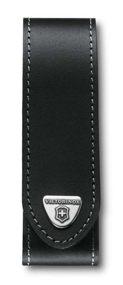Чехол кожаный Victorinox для ножа RangerGrip 130 мм толщиной 3-5 уровней, черный