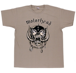 Футболка Motorhead - Everything Louder ( песочная )