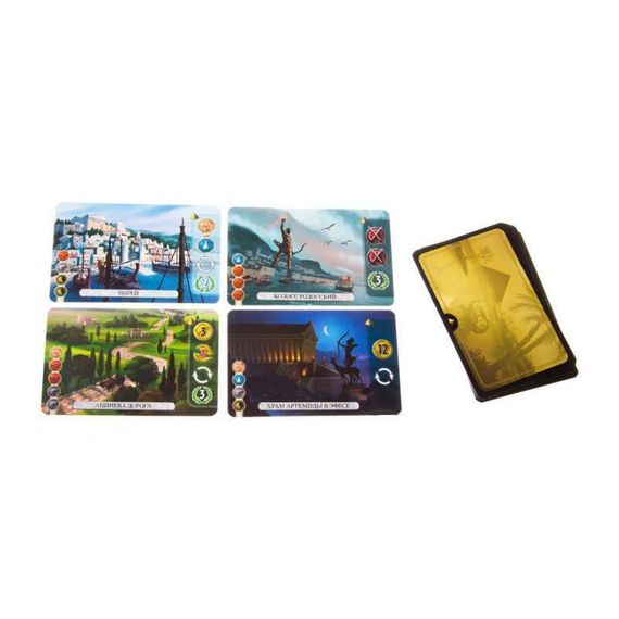 Игра "7 чудес: Дуэль - локализация"