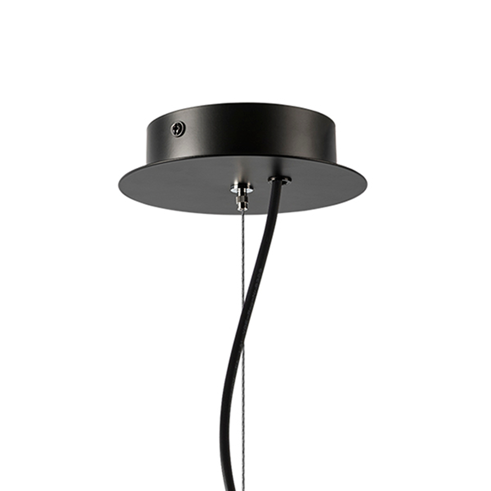 733187 Люстра RAGNO 18х40W G9 ЧЕРНЫЙ МАТОВЫЙ