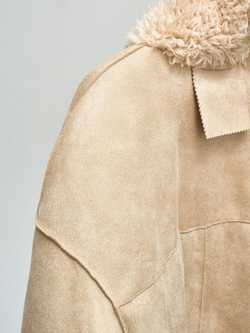 Шуба женская чебурашка тедди  эко