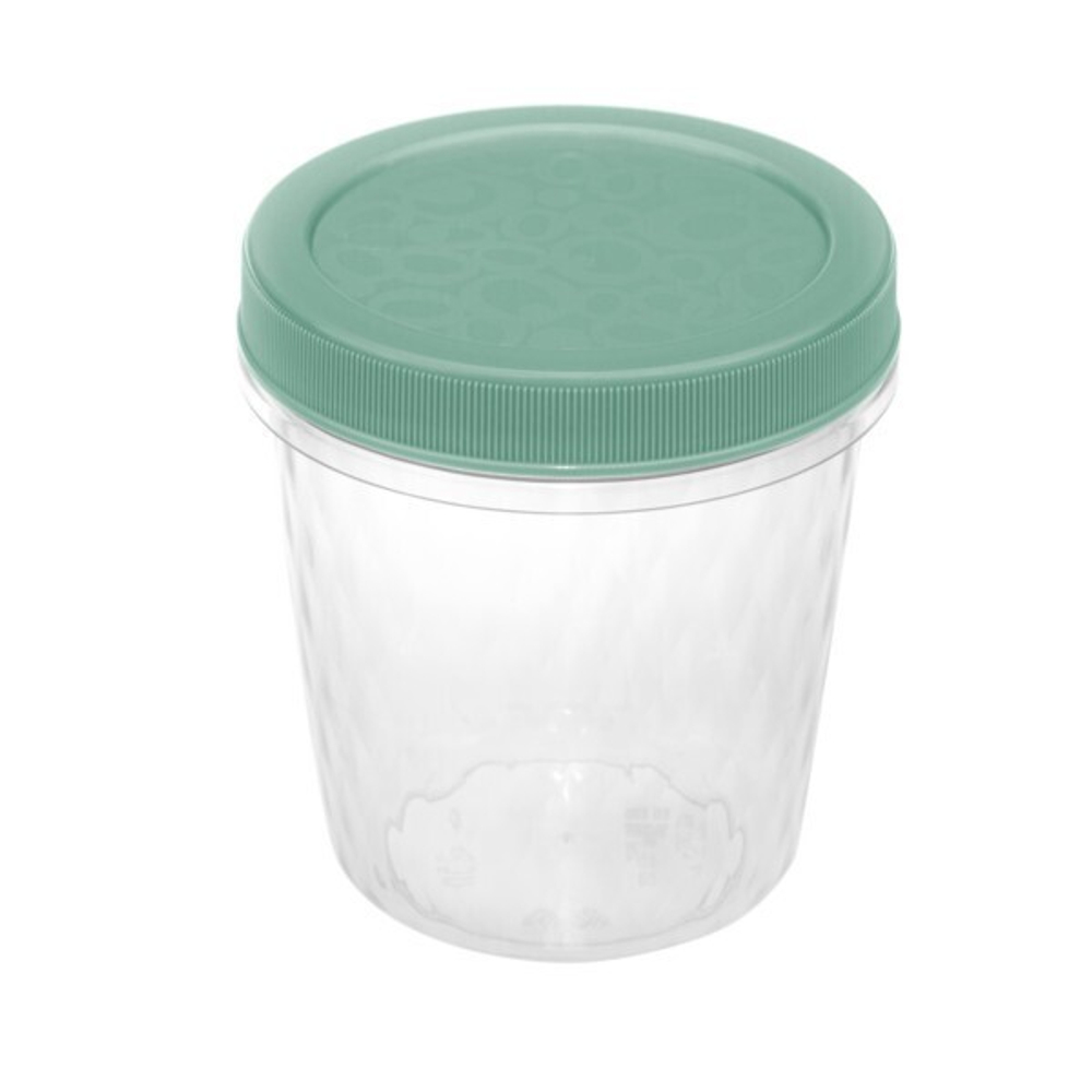 Емкость для продуктов с завинчивающейся крышкой РОЛЛ 0,5л микс (разноцветный) М1471