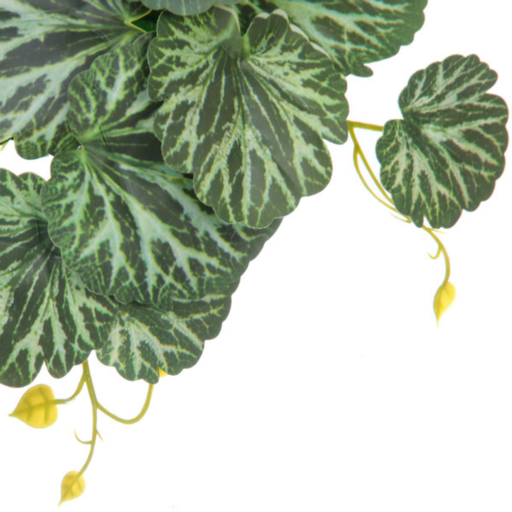 Цветок искусственный в горшке «Бегония» 20*16см