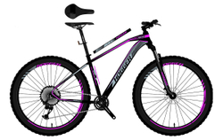 Велосипед 29 HOGGER POINTER MD, 17 , сталь, 21-скор., черно-пурпурный, 2022