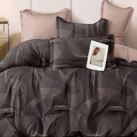 Комплект постельного белья "IS. 6776", поплин, 100% хлопок, Россия.