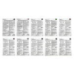 Dermal, Collagen Essence, маски с коллагеном, для ухода за акне, ассорти, 10 шт. по 23 г (0,81 унции)