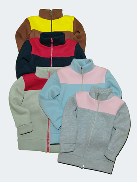 14022 Джемпер детский 3-х нитка в ассортименте (64-122/128)