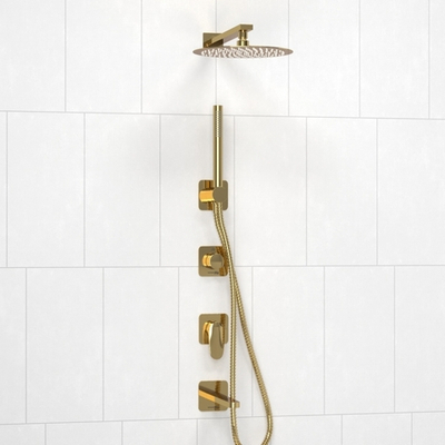 A2151.278.279.183.208.280.197.281 Встраиваемый комплект для ванны с верхней душевой насадкой, лейкой