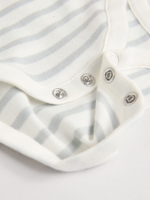 Боди с коротким рукавом для малышей Next E57-523, 5 шт., Молочный, Серый, Мятный