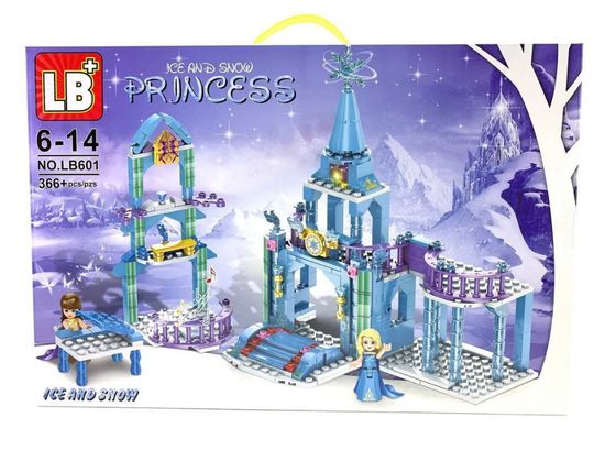 Конструктор  "Ледяное царство"  366 деталей