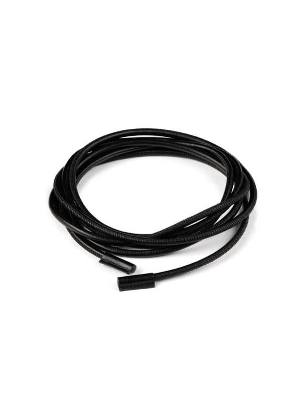 Ремень-шнурок длинный черный
