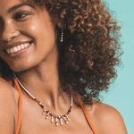 Серьги Coeur de Lion Brown 4200/21-1100