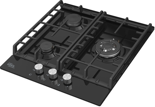Газовая варочная панель Oasis серии Standart P-3MBT