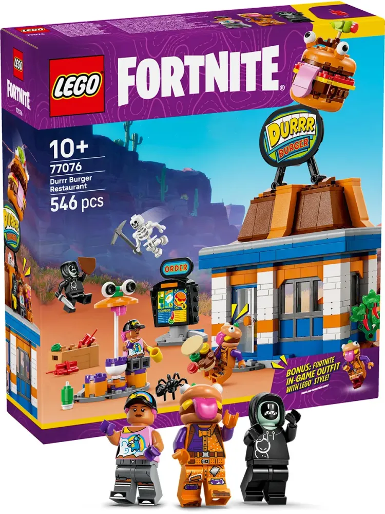 Конструктор Fortnite 77076 Ресторан ДаррБургер