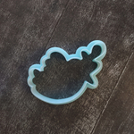 Птичка №21 с веточкой