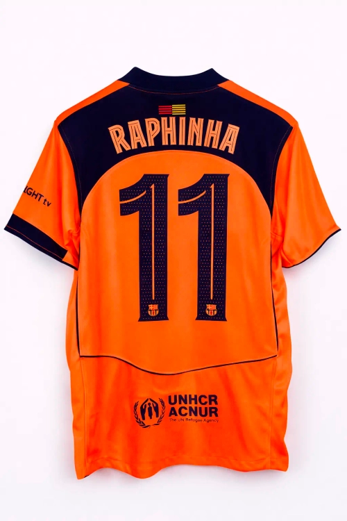 Футболка футбольная Барселона 2025/2026 Рафинья 11