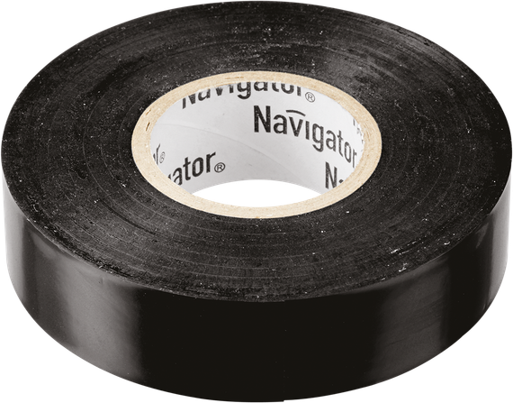 Изолента Navigator 0,13*15*10 черная 21649