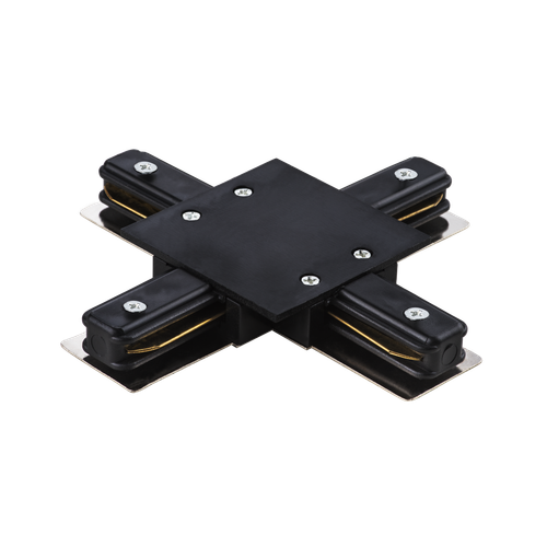 Соединитель X-образный однофазный для встраиваемых треков Barra Lightstar 501147