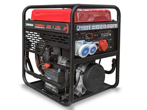 Генератор бензиновый Energo E13000EAX-3 - [10 кВт / 220-380V / Senci SV690] трехфазный