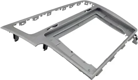 Магнитола для Volkswagen Golf 7 2012-2020 (рамка серебро) - FarCar XXL10-257S монитор 10.36" 2K QLED на Android 14, TS20, 8+256Гб, CarPlay, 4G SIM-слот