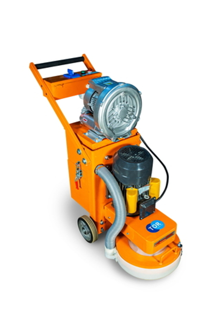 Машина для шлифования полов 4 кВт, 220 В TOR GM330VC с пылесосом