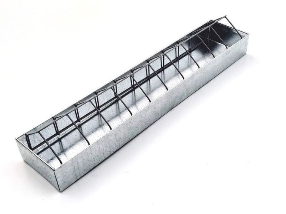 Кормушка для птиц ЛОТКОВАЯ металлическая 2,5 л