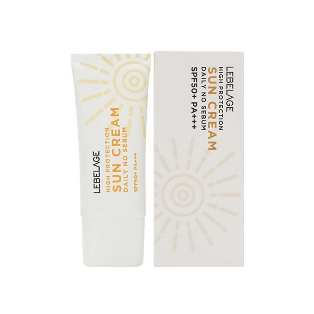 [LEBELAGE] High Protection Daily No Sebum Sun Cream SPF50+PA+++ - Себорегулирующий крем от солнца, 30 мл
