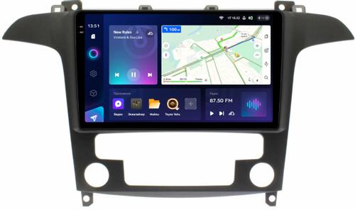Магнитола для Ford S-Max, Galaxy 2 2006-2015 (климат) - Teyes CC3-2K на Android 10, Быстрая, 2K QLED, CarPlay, 4G SIM-слот