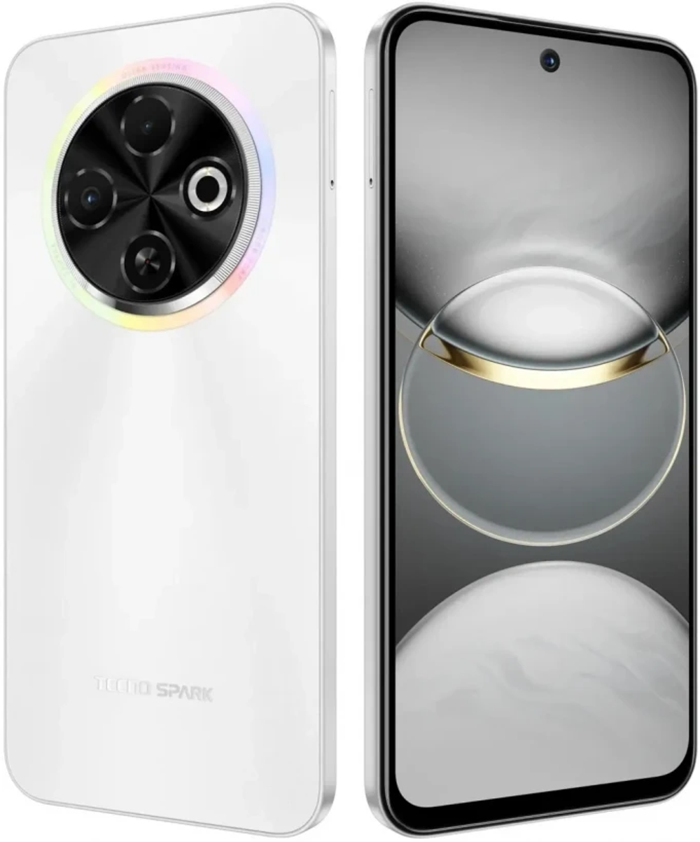 Смартфон TECNO Spark 30C (KL5N) 4/128GB Orbit White