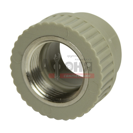 Муфта комб. вн 32х1'' VRT® СЕРЫЙ (Россия)