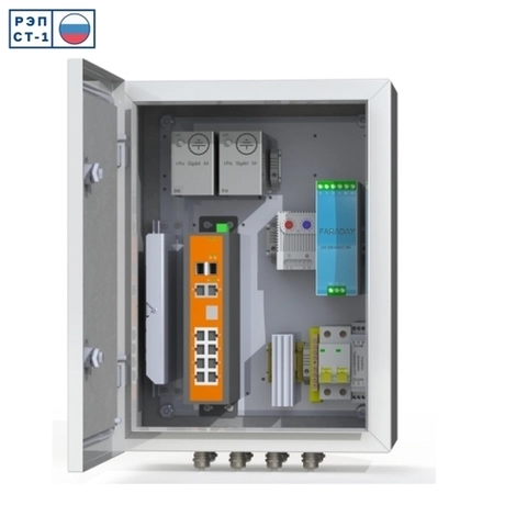 Коммутационный термошкаф Mastermann 6 УТП 8КУ