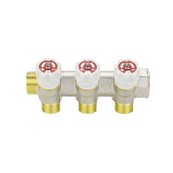 Коллектор регулирующий Varmega ВР-НР 3/4&quot;/НР 3*1/2&quot; 37745