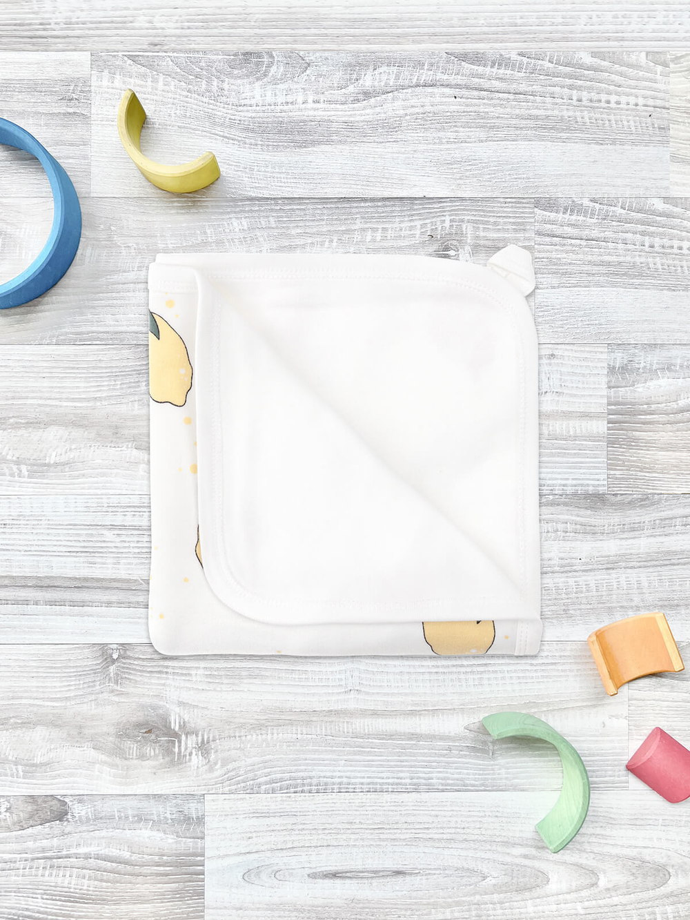 Двусторонний плед Mjölk Лимоны