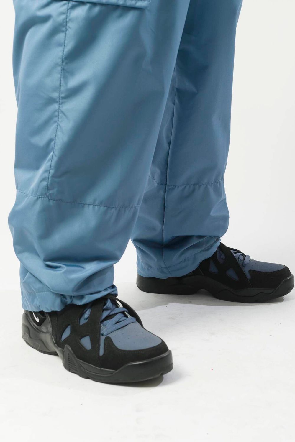 Штаны Codered Square Pants Wide Мужские голубые темные