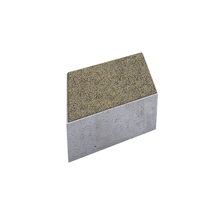 Тротуарная плитка РОМБ - Гранит+ Желтый с черным