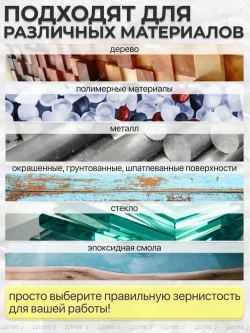 Наждачная бумага набор 230х280 Р120 Р180 Р240 Р320 Р400 Р600 Р800 P1000 P1500 P2000 Шкурка шлифовальная , Водостойкая наждачная бумага, 10 шт. ZTIHOME SILICON