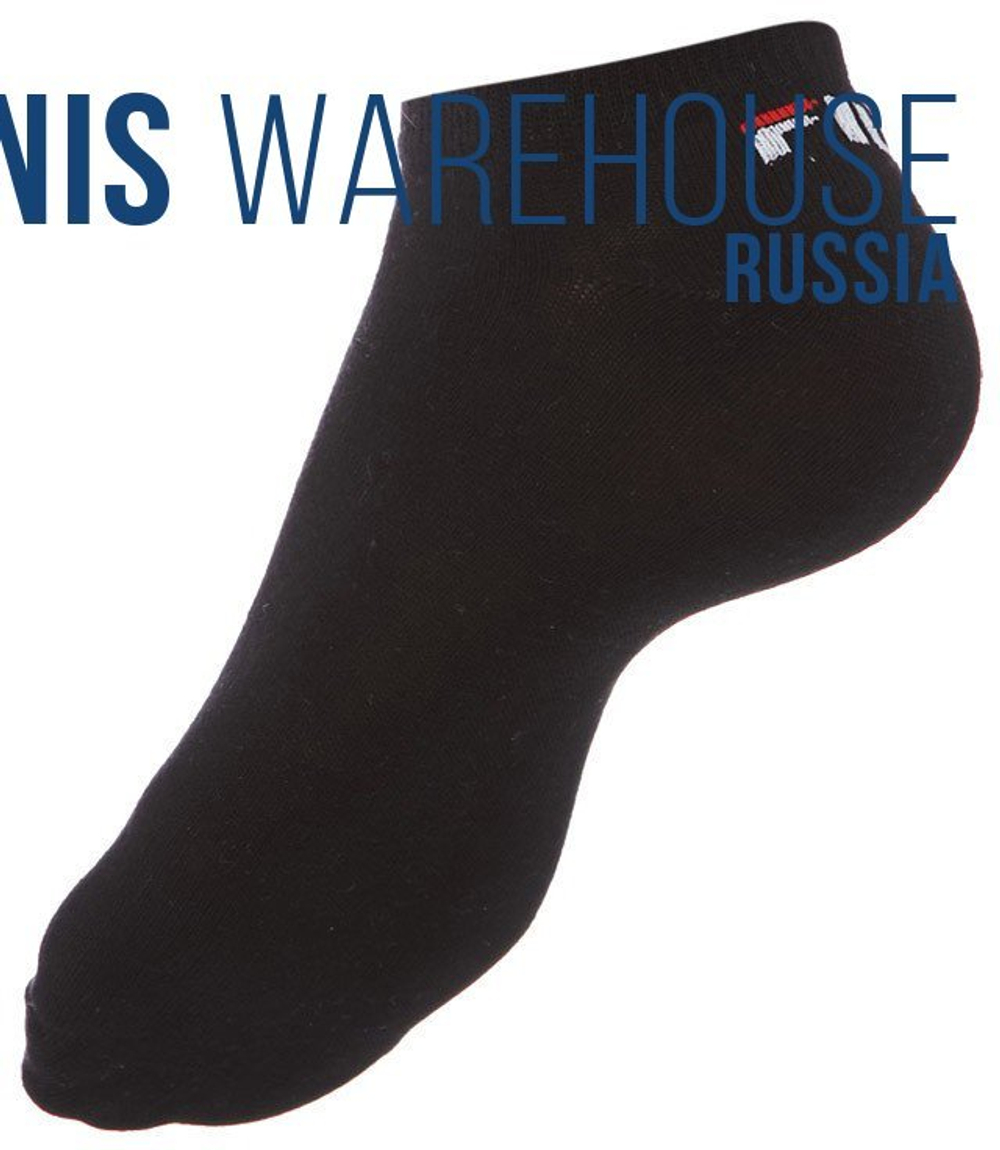 Теннисные носки Fila Invisible Socks 3P - черный