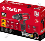 ЗУБР С1-12, 12 В, 30 Н·м, 1 АКБ (2 А·ч), дрель-шуруповерт (ДШЛ-125-21)