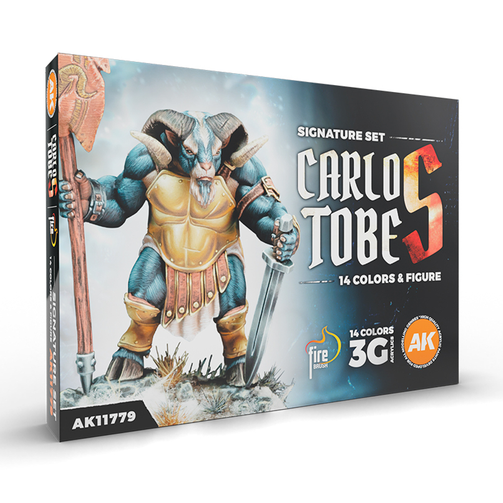 Набор красок AK interactive Signature Set - Carlos Tobes 3G