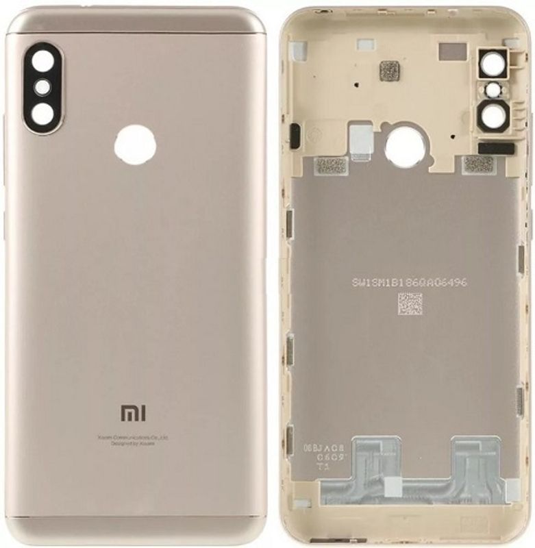 Задняя крышка для Xiaomi Redmi 6X / A2 (Gold)