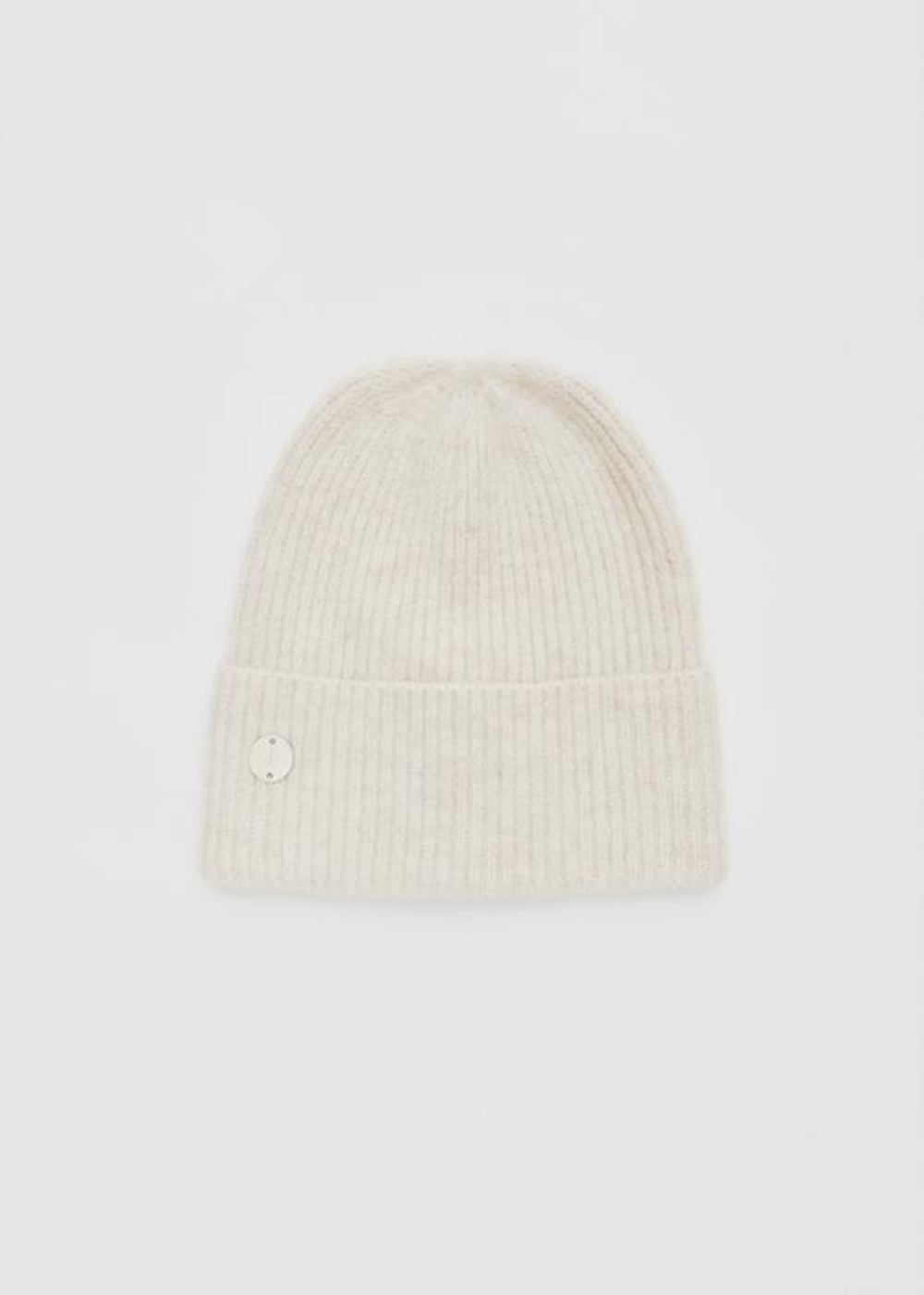 STRADIVARIUS ШАПКА С КОНТРАСТНОЙ ДЕТАЛЬЮ, ЭКРЮ