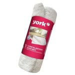 Салфетка для пола хлопковая белая в рулоне МЕГА YORK 260г/м2 (80см)