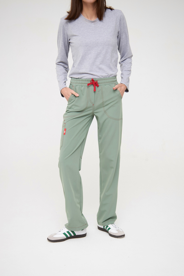 Брюки медицинские женские Лаконико, шалфей OLD