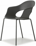 Кресло пластиковое Scab Design Lady B, черный