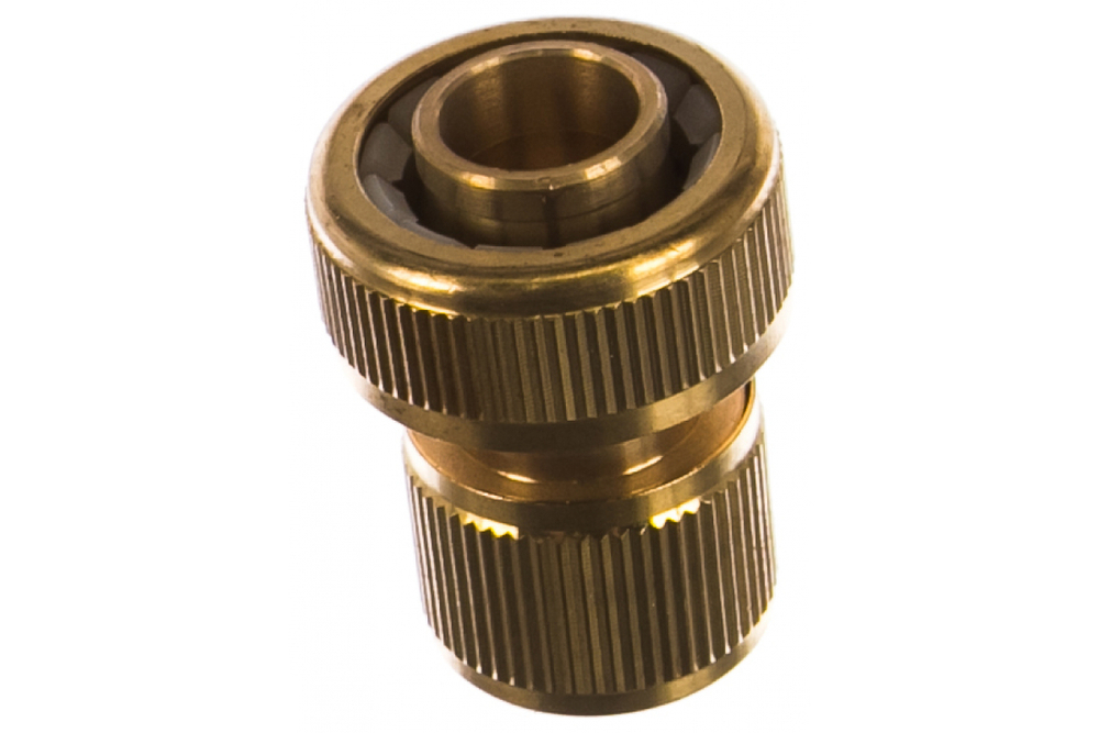 СОЕДИНИТЕЛЬ ЛАТУННЫЙ PALISAD БЫСТРОСЪЕМНЫЙ Д/ШЛАНГА 3/4 66260